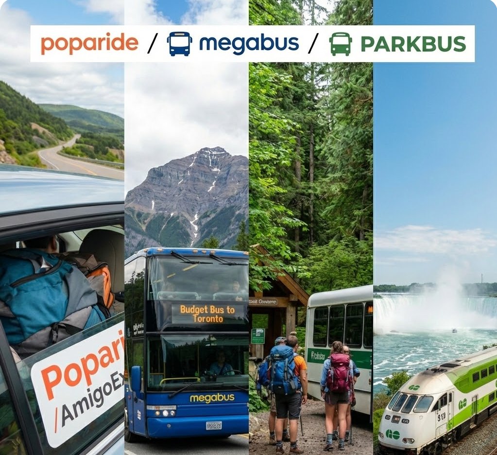 Budget bus travel across Canada